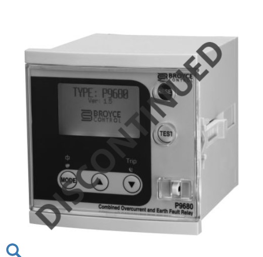 Combined Overcurrent and Earth Fault Relay - P9680